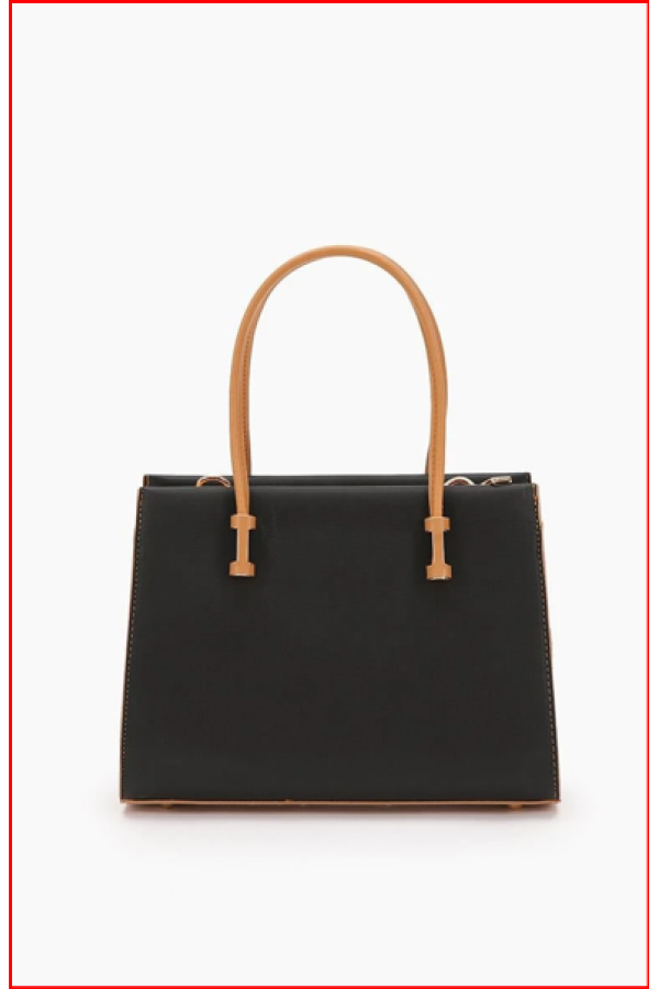 şık levidor siyah sade çanta