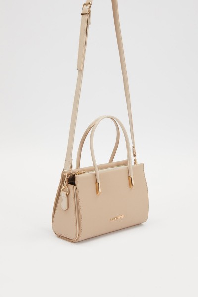 Vizon Gizli Cep Detaylı El Çantası