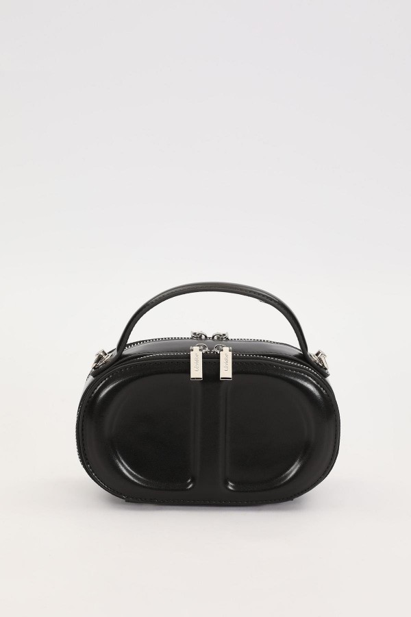 levidor sert iki cepli çanta