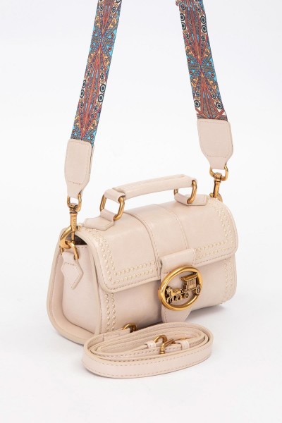 Siyah Benek Detay Omuz Çantası