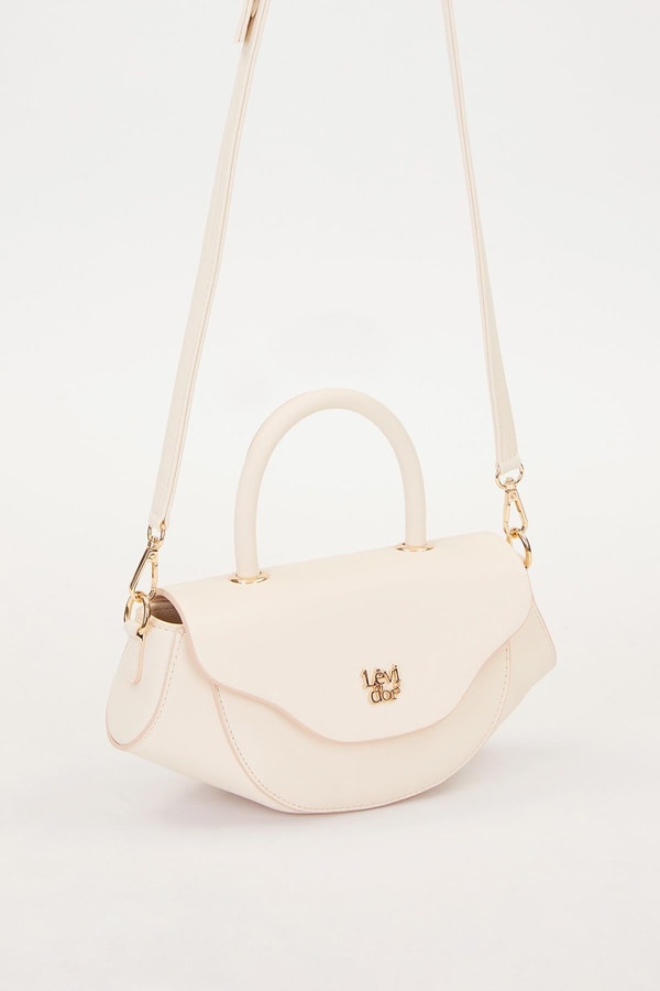 Siyah Geometrik Model Omuz Çantası